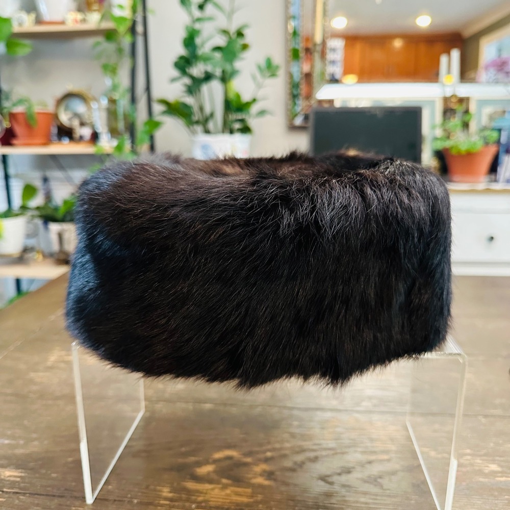 Russian Cossack Style FUR Winter Hat by Rot-Front Vintage